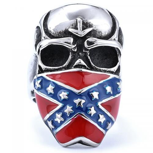 美国国旗面具戒指06204