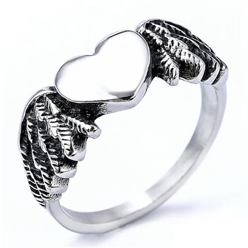 爱心翅膀戒指06205